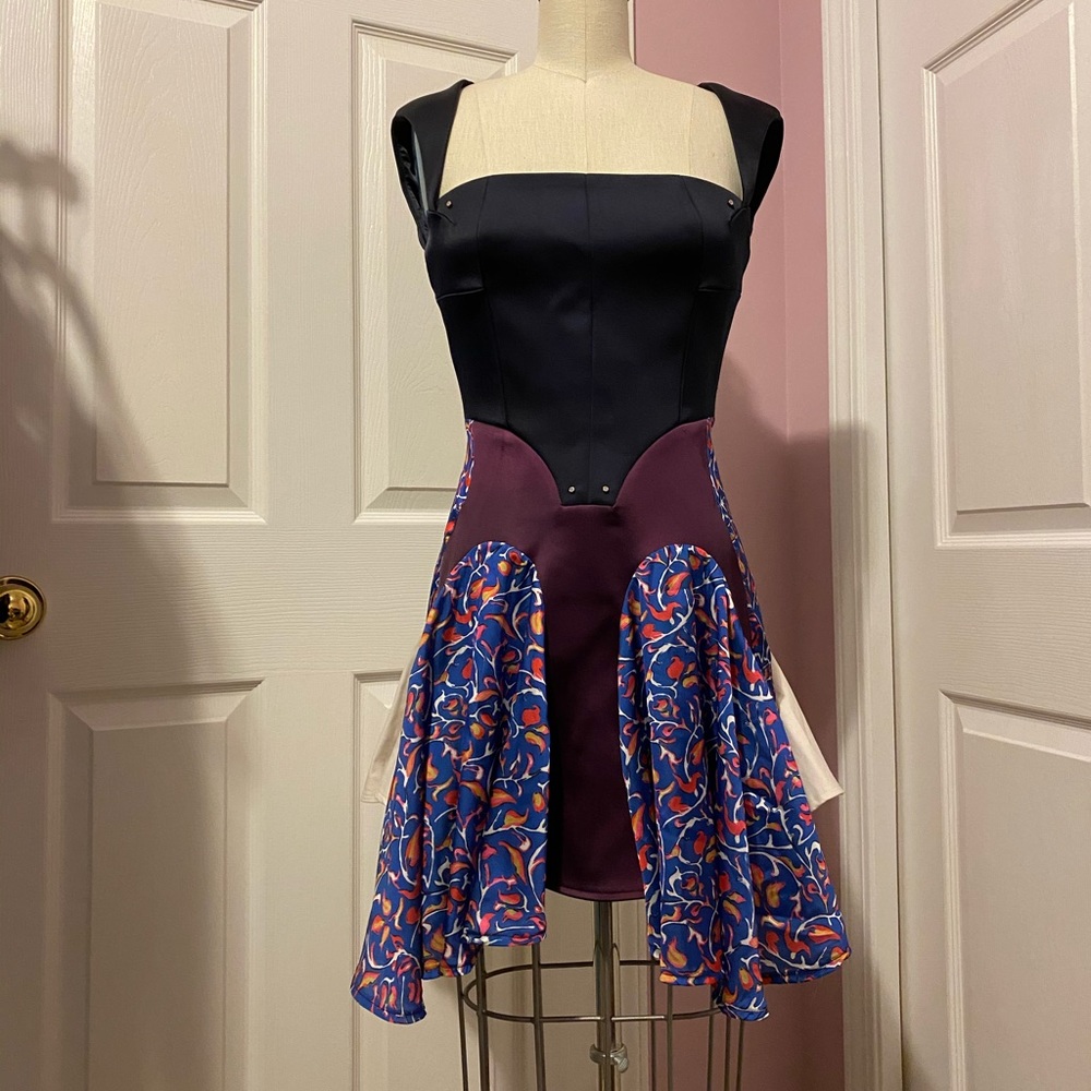 Sleeveless mini dress